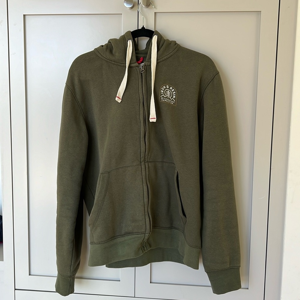 Iron & Resin Zip Up, hardly worn